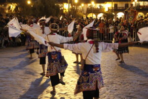 Traditional dance performance at Sangai Festival in Manipur