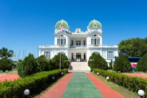 Ujjayanta Palace in Tripura with royal architecture and gardens