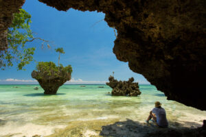 Neil Island with turquoise beaches and coral reefs perfect for snorkeling